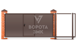 Откатные ворота 2000×2100 ЗМК-6890