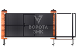 Ворота 2800×2000 без автоматики ЗМК-7549